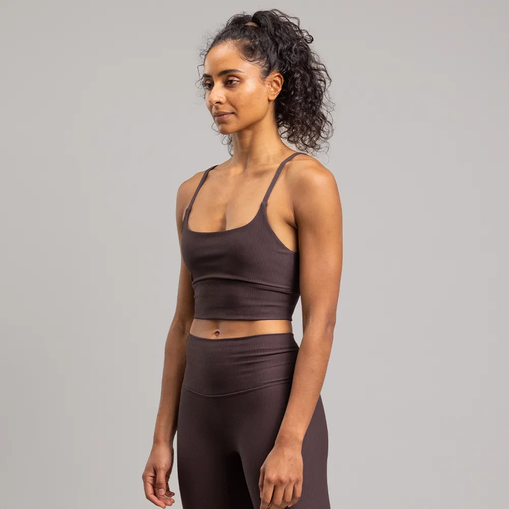 Agile Longline Bra - Women's COCOA