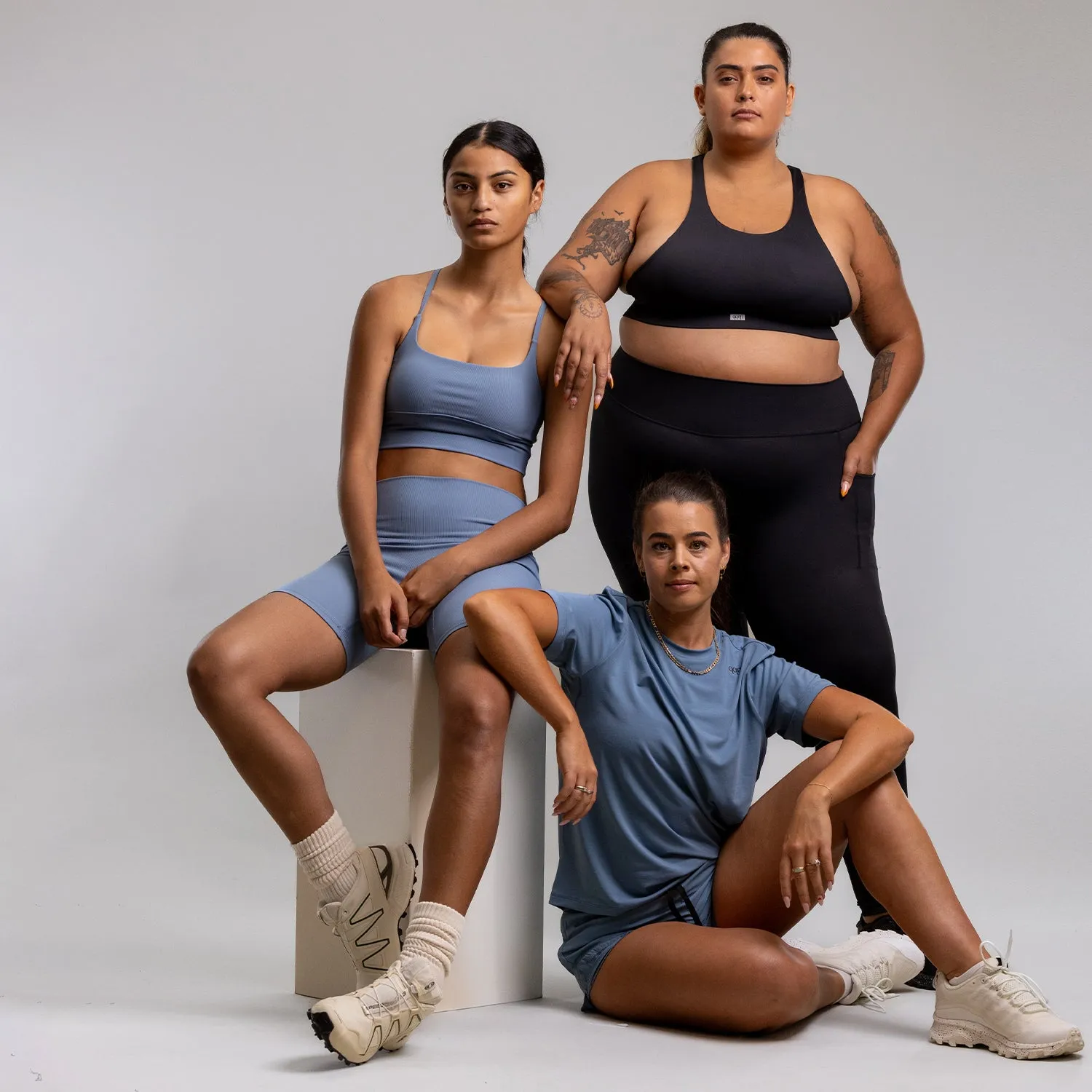 Agile Longline Bra - Women's ELEMENTAL BLUE