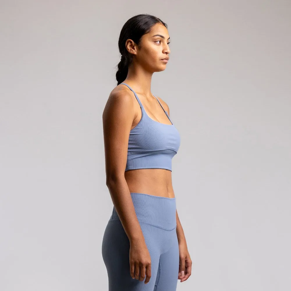 Agile Longline Bra - Women's ELEMENTAL BLUE