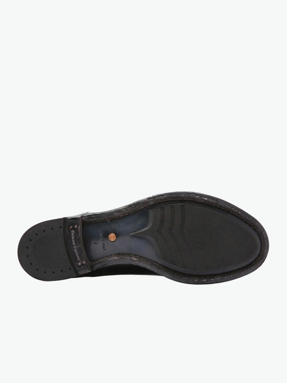Anatomia Derby Leather Shoes Black