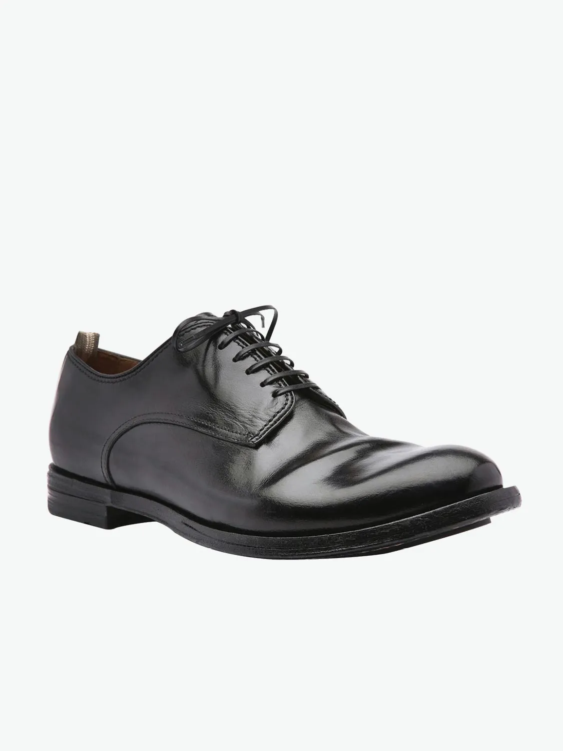 Anatomia Derby Leather Shoes Black