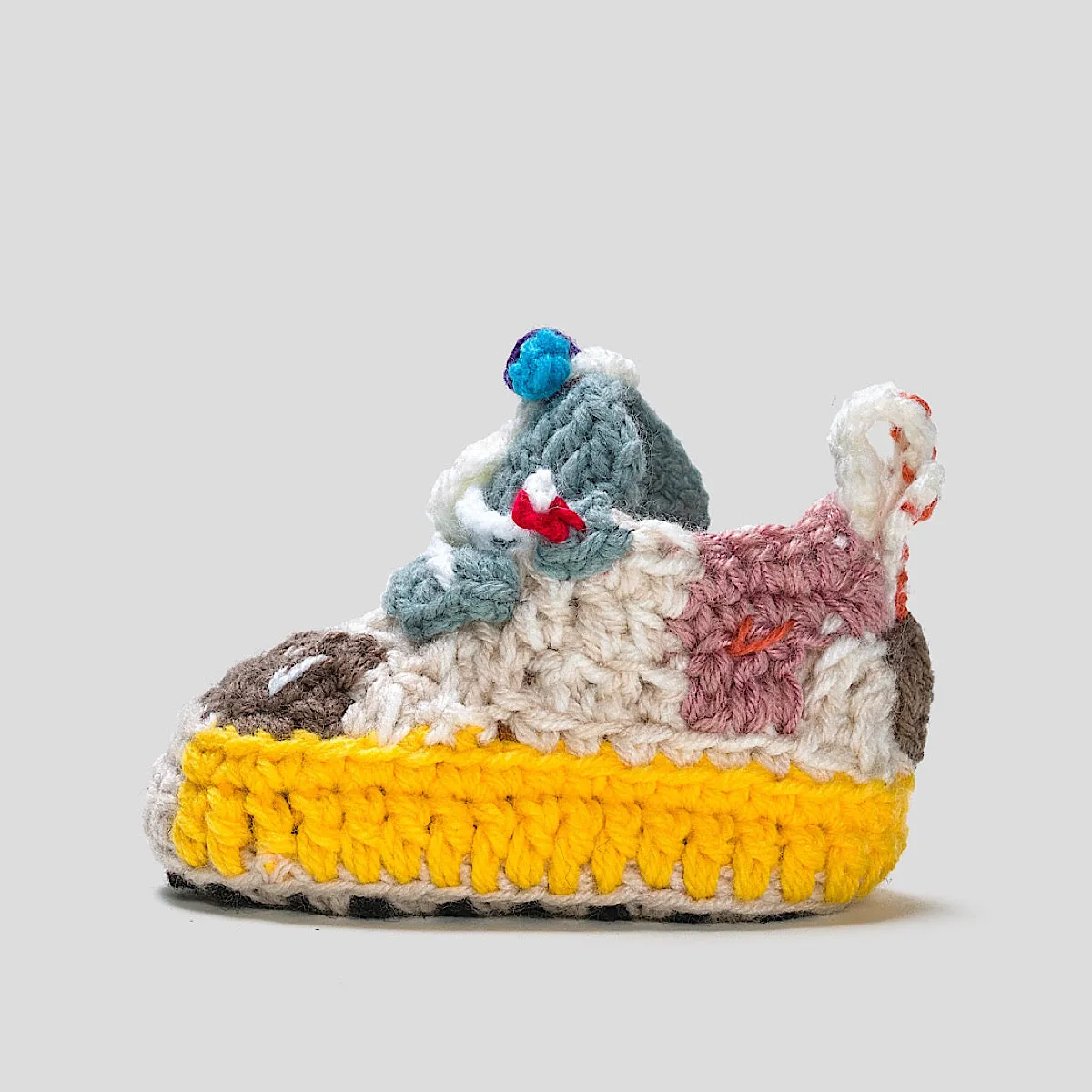 Baby Crochet T.Scott Cactus (Soft felt non-slip bottom & Shoe Box)