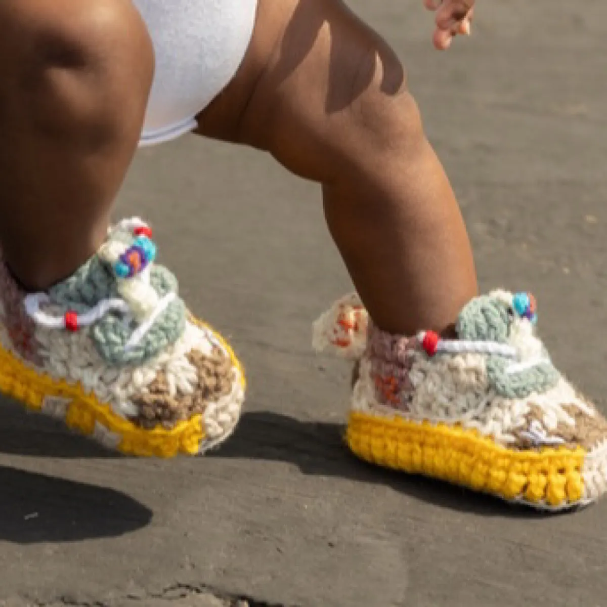 Baby Crochet T.Scott Cactus (Soft felt non-slip bottom & Shoe Box)