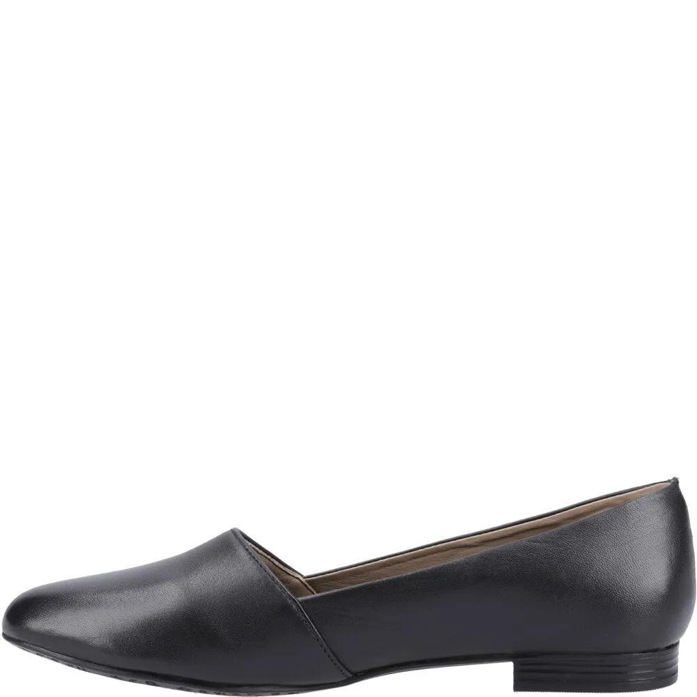 Black/Black Lola Senior School Shoes