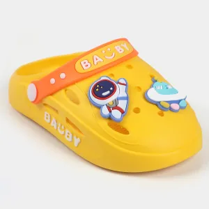 BOYS Clogs NON-SLIP SLIPPER-ORANGE