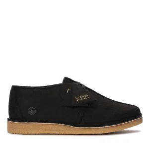 Clarks Originals Desert Trek Men's Black Felt Suede 26168873