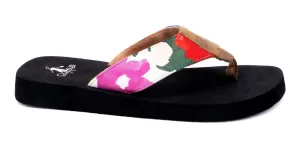 Corkys Summer Break Flip Flops in Floral
