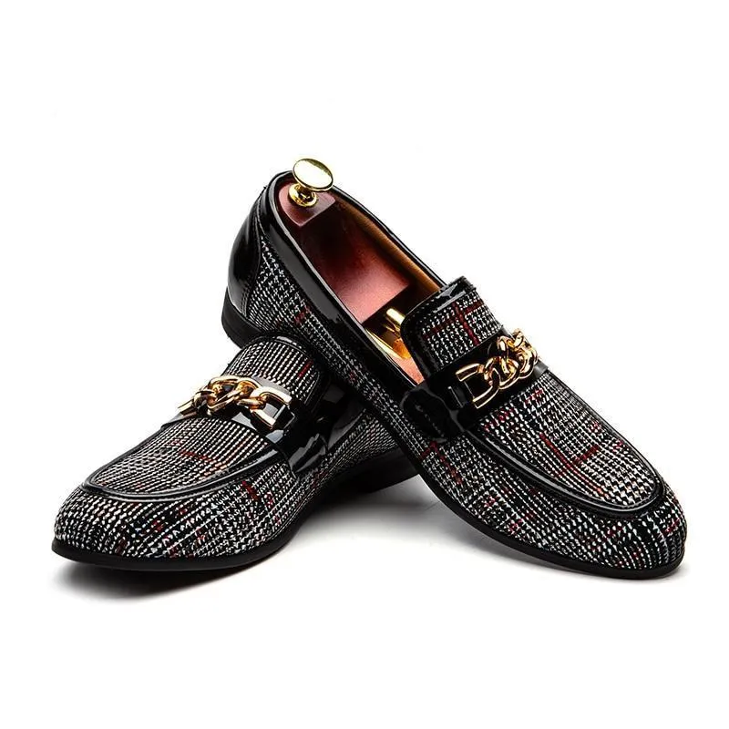 Fashion Wedding Party Slip On Men's Casual Shoes