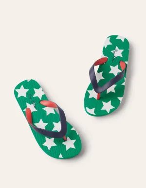 Flip Flops-Green Pepper Star