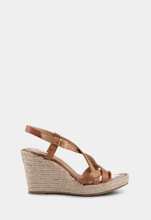Ivy Lee Copenhagen Maya Sandals Dark Tan