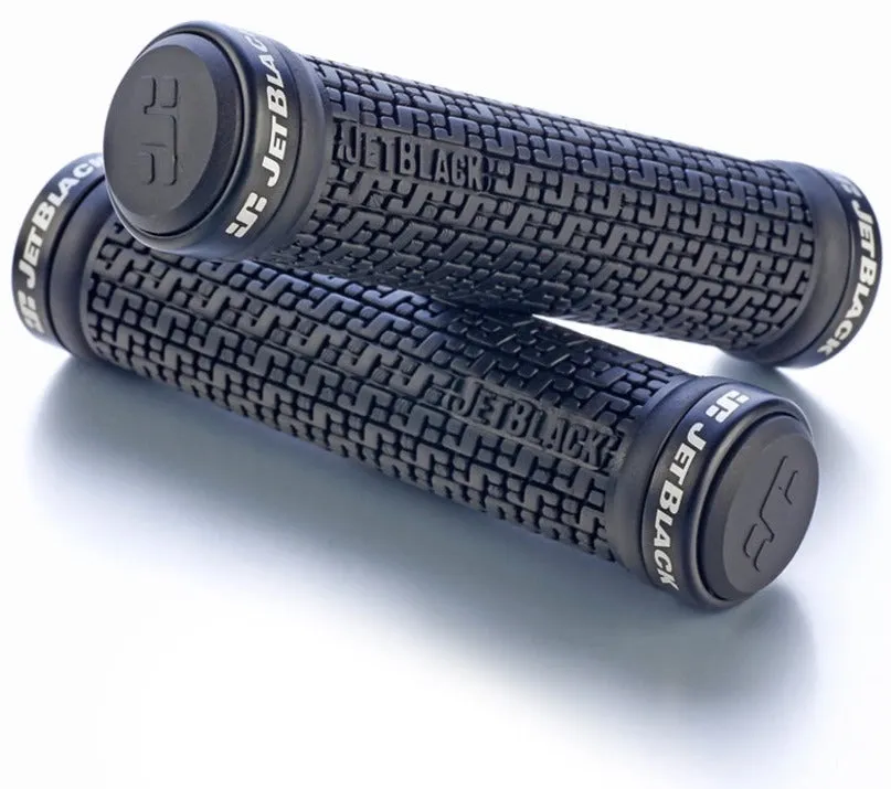 Jetblack Pin Lock On Grips