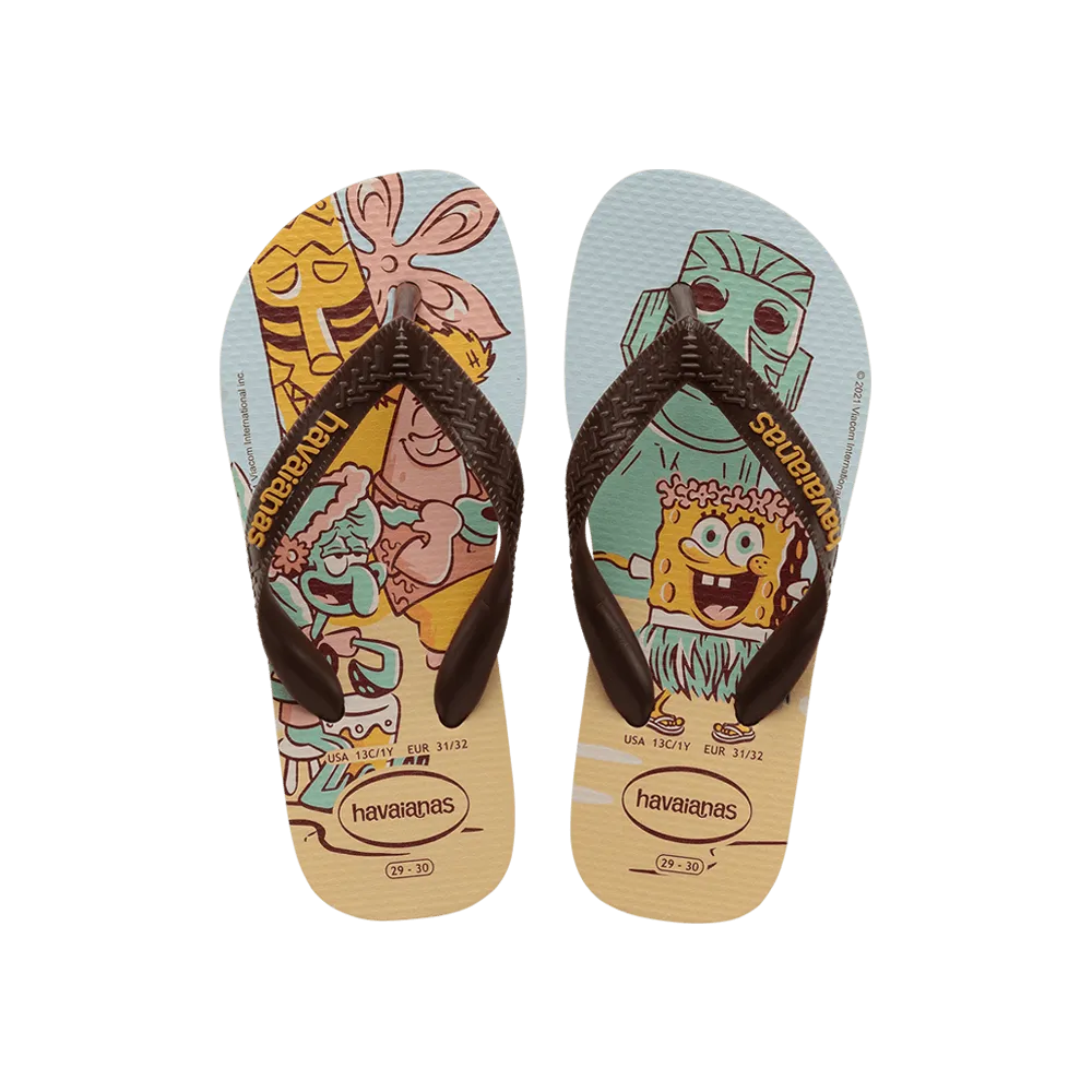 Kids Top SpongeBob Flip Flops
