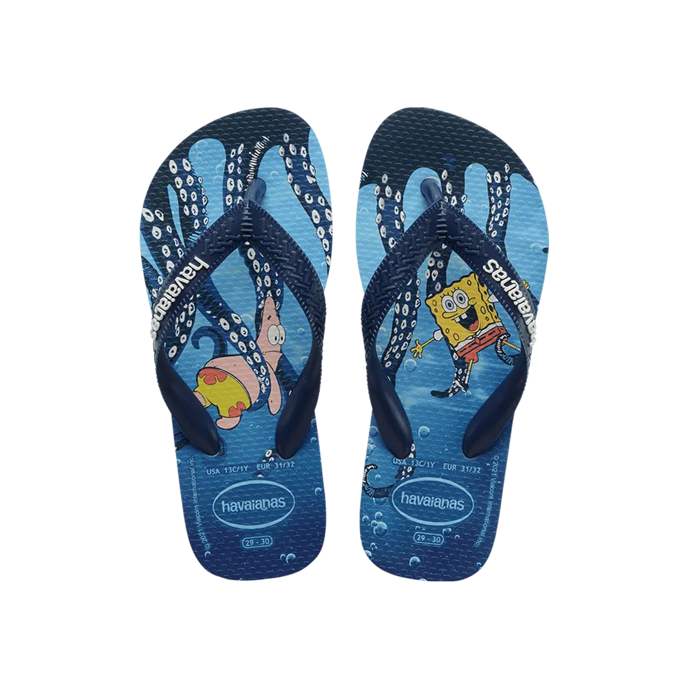 Kids Top SpongeBob Flip Flops