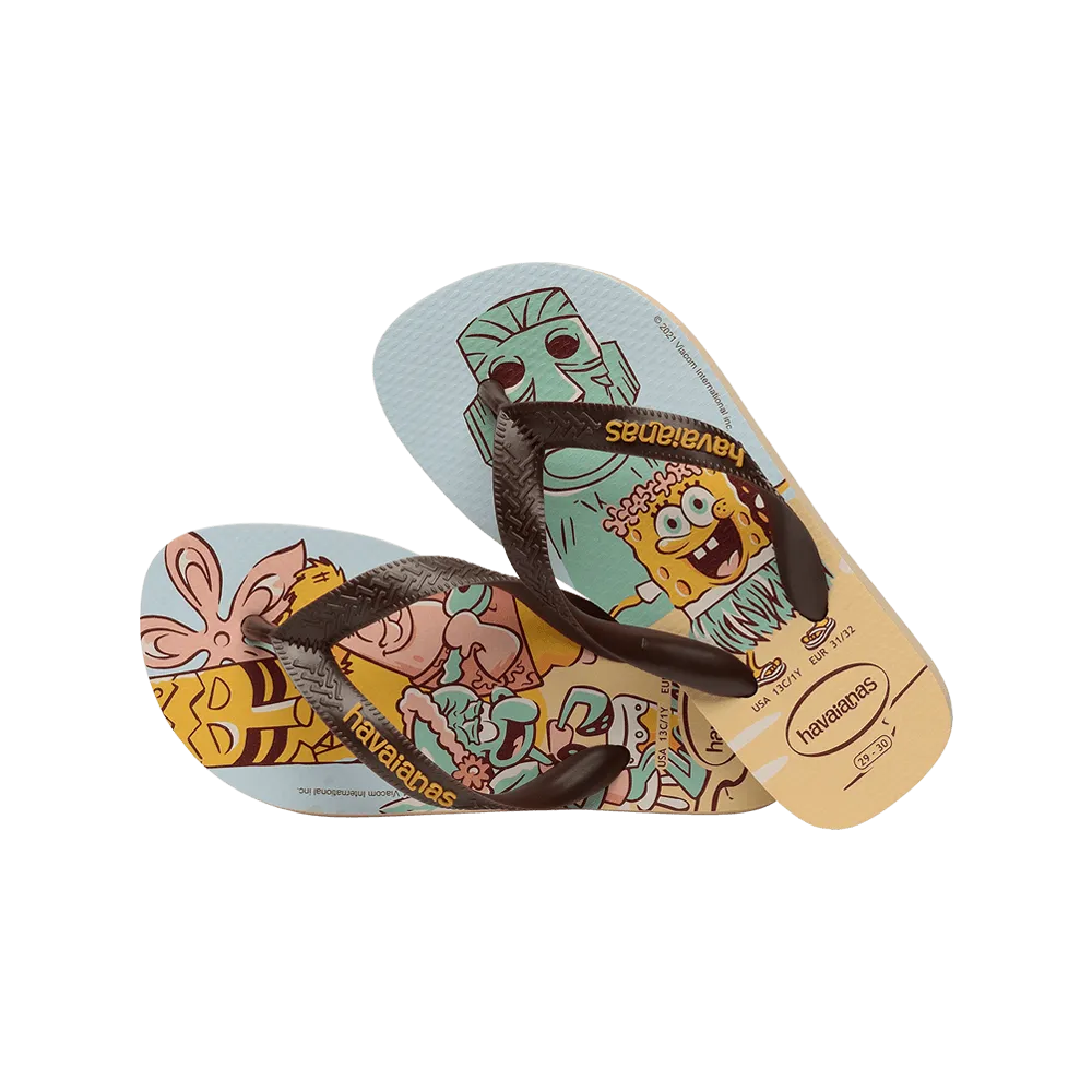 Kids Top SpongeBob Flip Flops