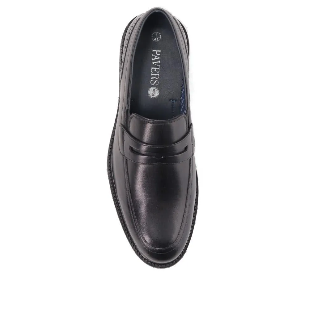 Leather Penny Slip-On Shoes - PERFO40009 / 326 144