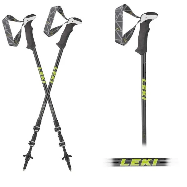 LEKI - Makalu Lite Pair (Lime/White)