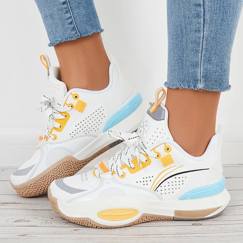 Lightweight Basketball Sneakers Chunky Sports Shoes