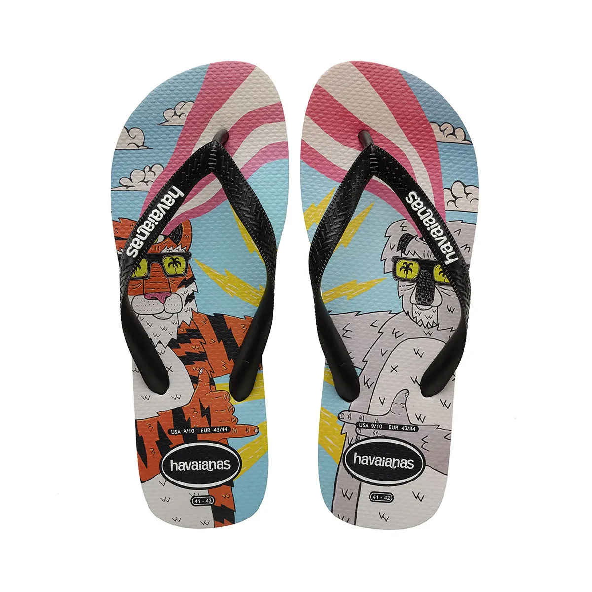 MEN TOP MULGA FLIP FLOPS BLACK/BLACK