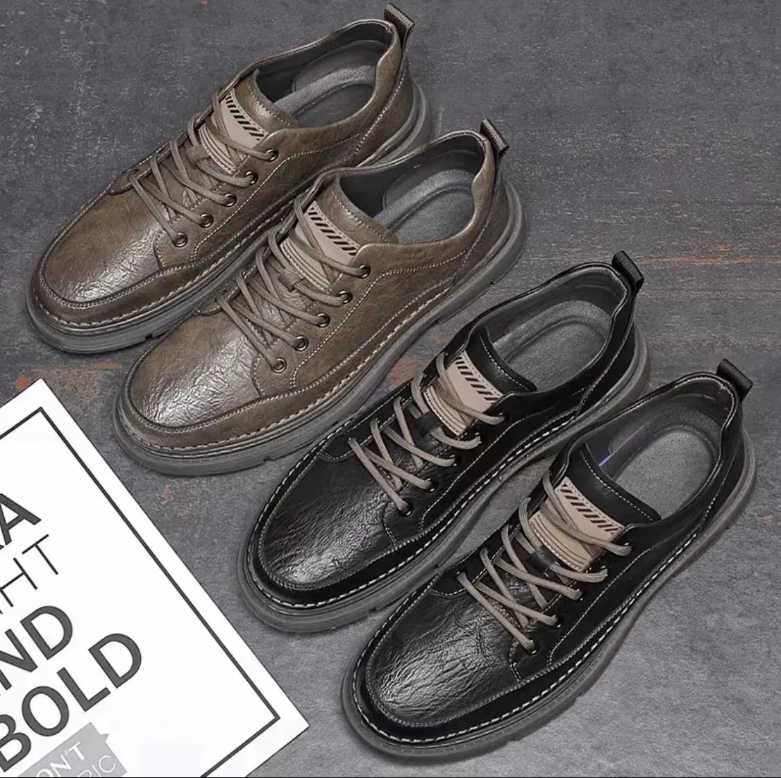 Men's Casual Non-slip Leather  Shoes