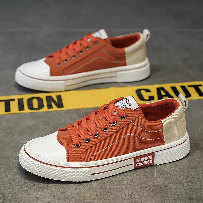 Men's Lightweight Comfort Vulcanized Canvas Sneakers