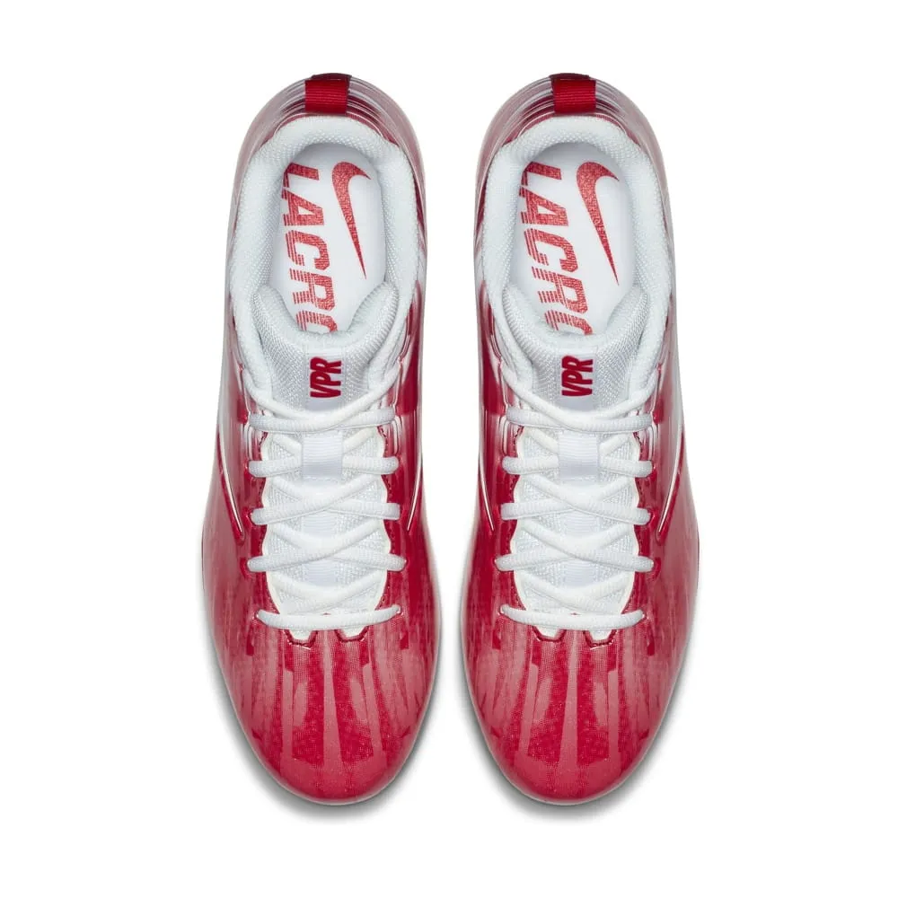 Nike Vapor Varsity Low Red Lacrosse Cleats