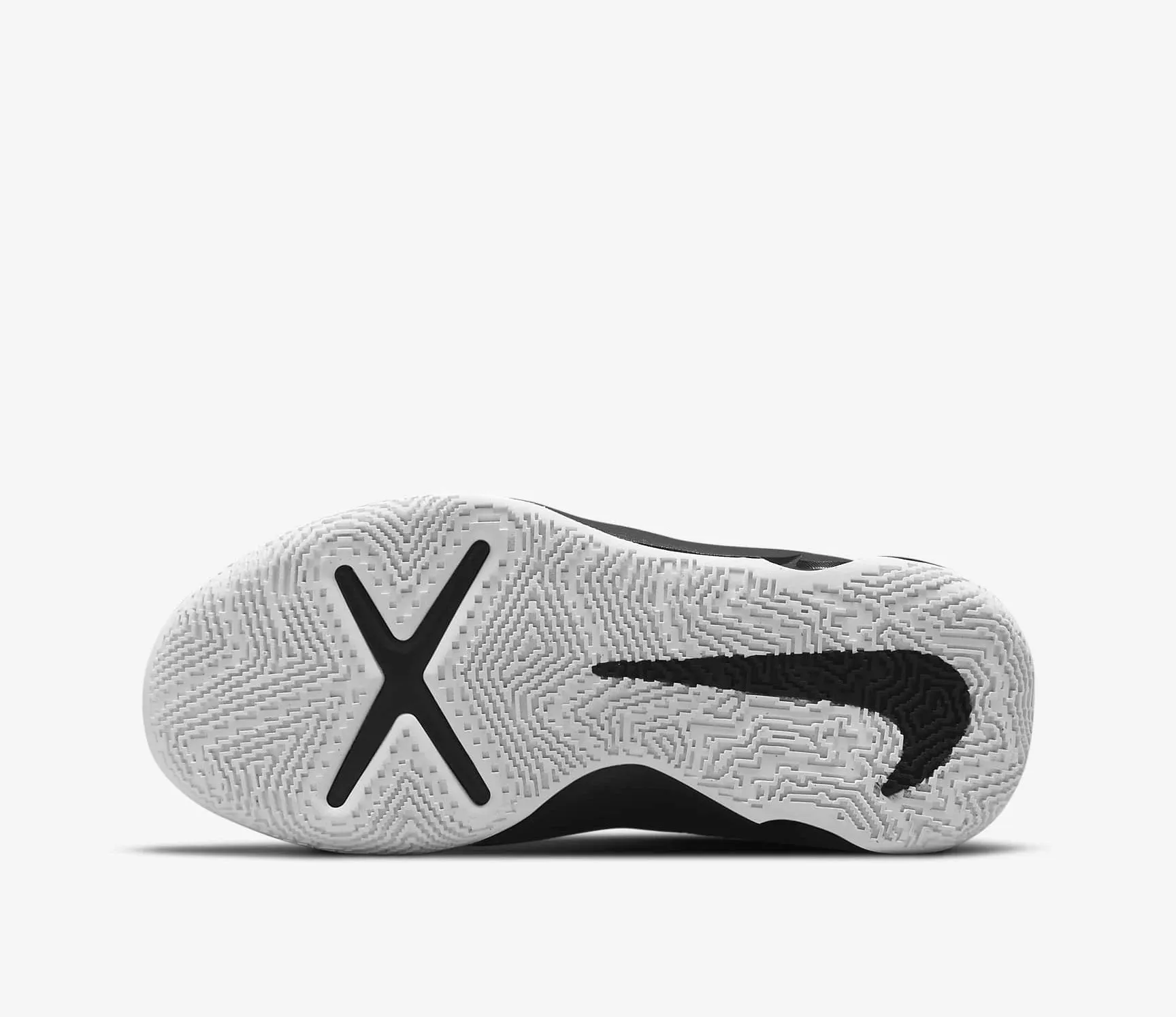 NIKE YOUTH TEAM HUSTLE 10 (GS) - BLACK/METALLIC SILVER VOLT