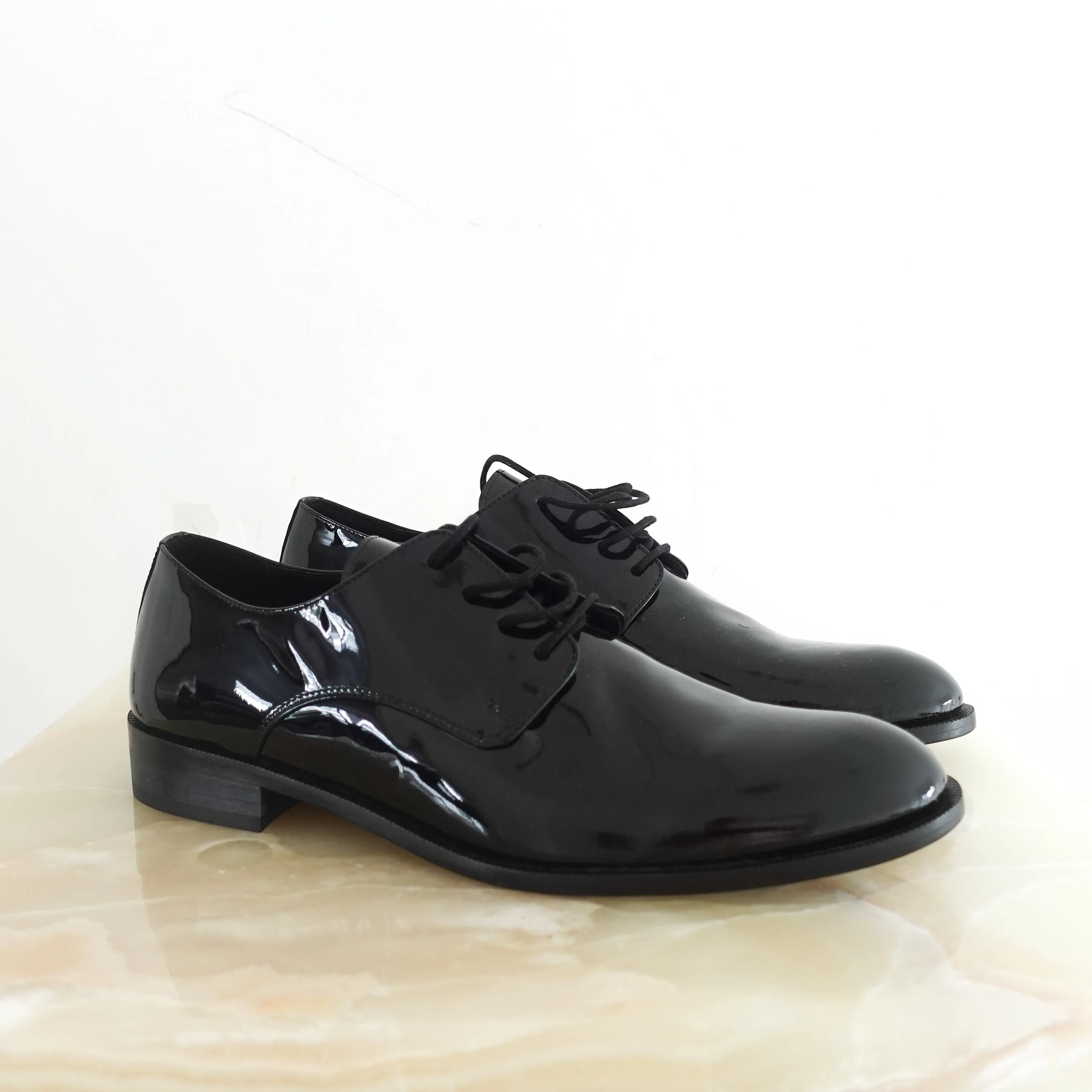 Patent Oxford shoes RRP £800
