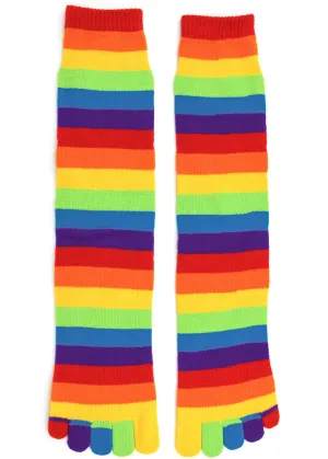 Rainbow Toe Socks