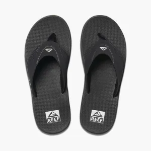 Reef Mens Fanning Black Silver