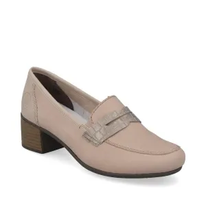 Rieker Womens Loafer 41662-62 Beige