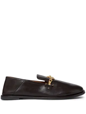 Ryder chain-embellished loafers
