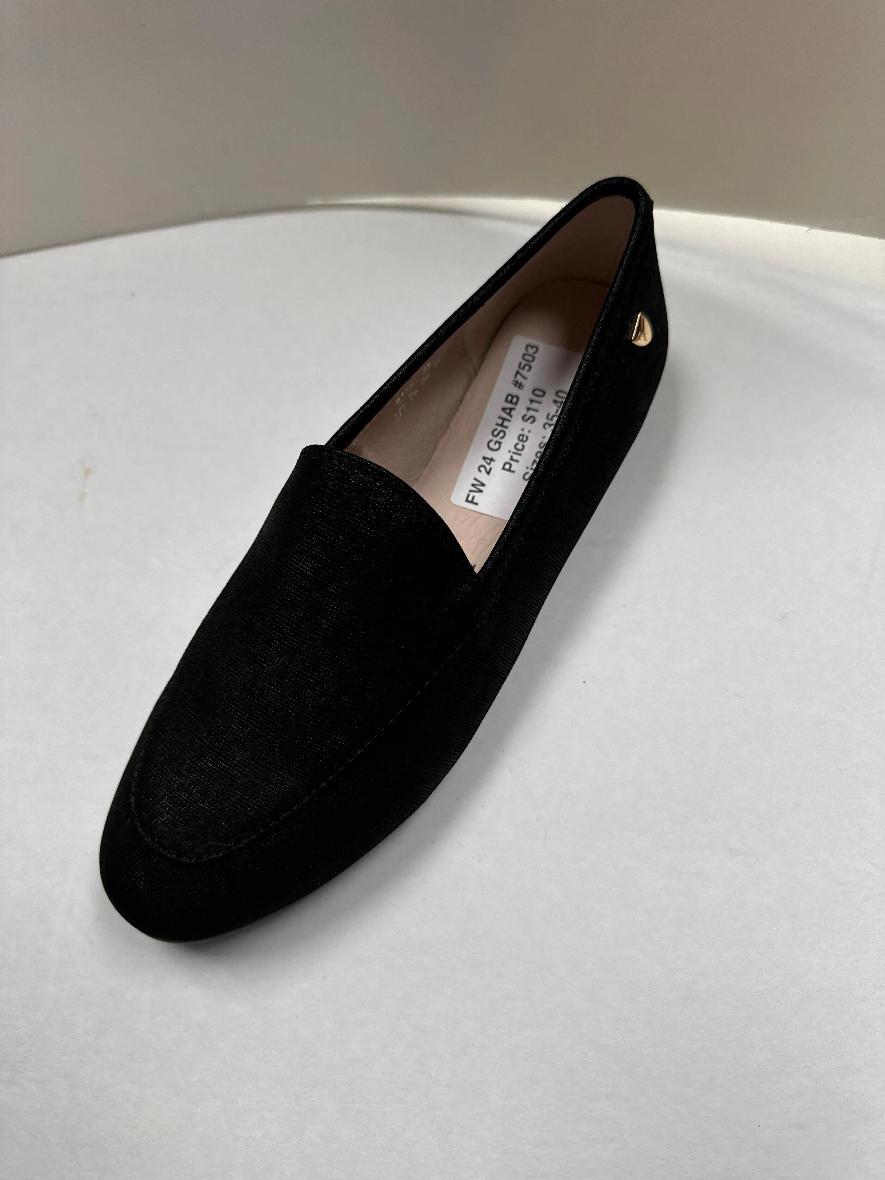 SALE FW24 Venettini Rian4 Velvet Plain Shimmer Slip On
