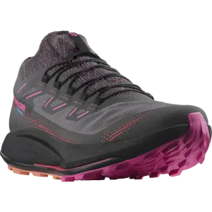 Salomon Pulsar Trail 2 Pro Shoes (Women's) Plum Kitten / Black / Pink Glo
