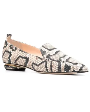 Snake Print Beya Loafer