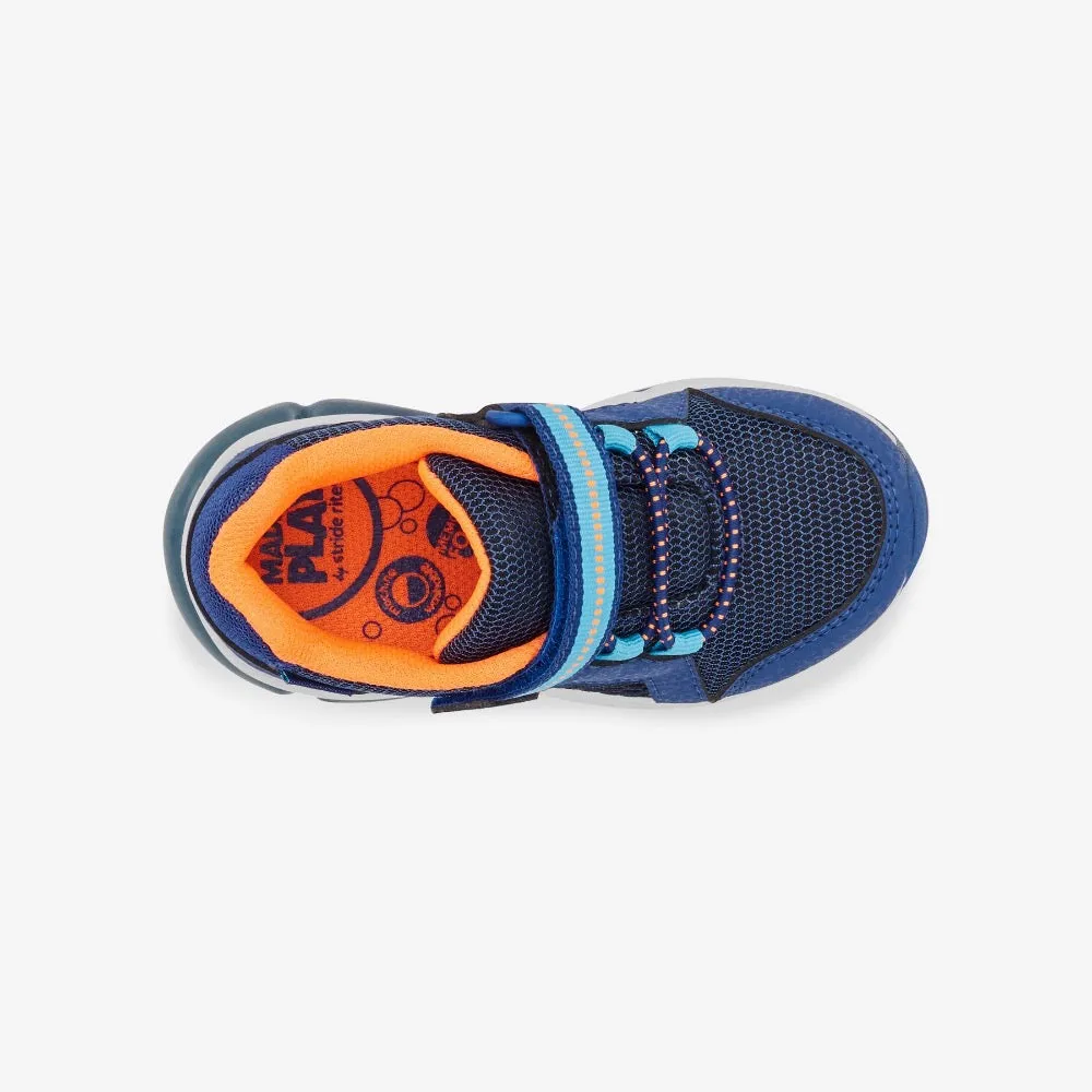 Stride Rite Toddler Boys M2P Lumi Bounce Sneaker Velcro Blue