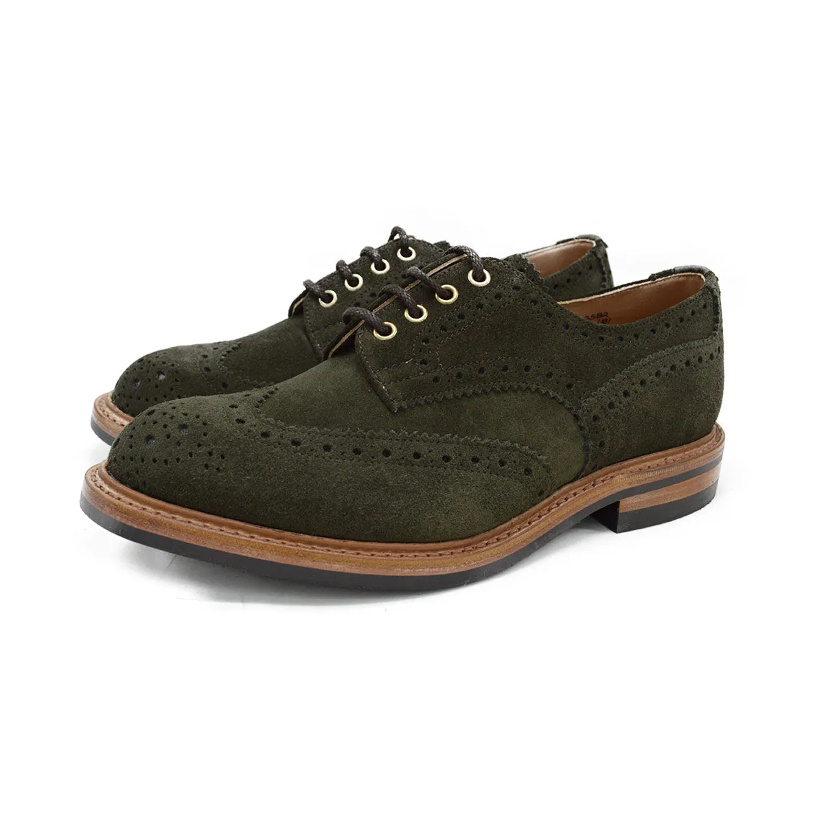 Trickers BOURTON - Earth Reverse Suede