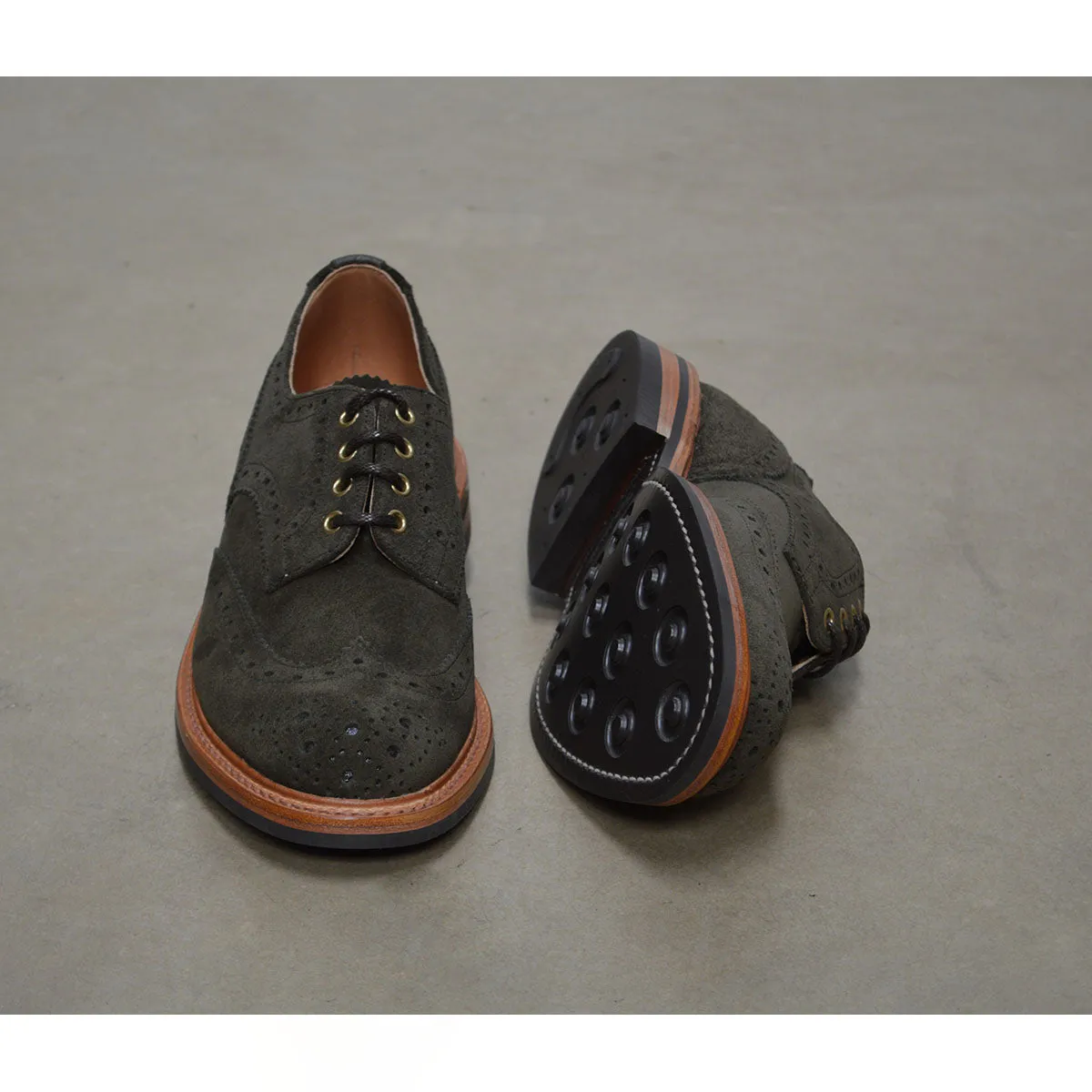 Trickers BOURTON - Earth Reverse Suede