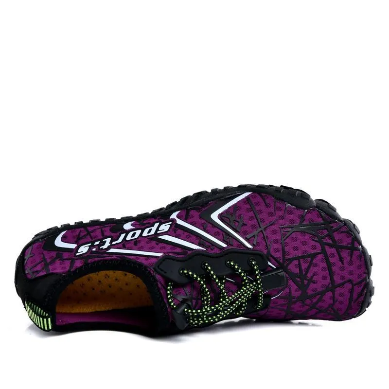 Women's Mesh Waterproof Outdoor Slip-on Hiking Water Shoes