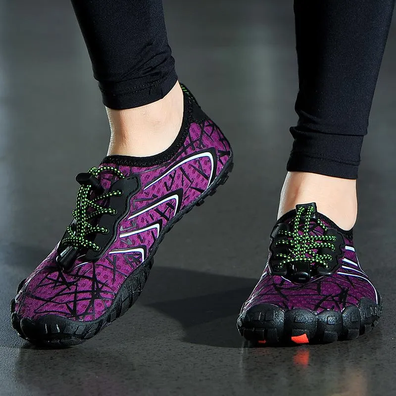 Women's Mesh Waterproof Outdoor Slip-on Hiking Water Shoes
