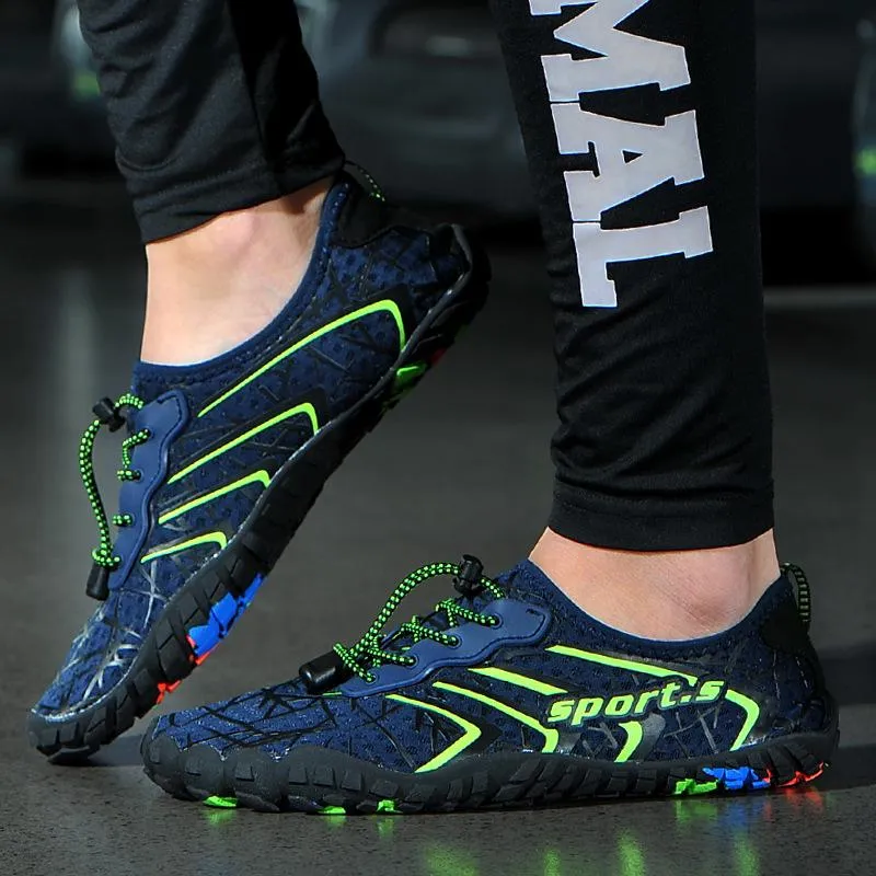 Women's Mesh Waterproof Outdoor Slip-on Hiking Water Shoes
