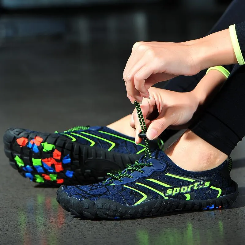 Women's Mesh Waterproof Outdoor Slip-on Hiking Water Shoes