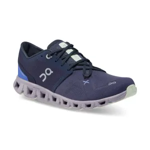 Womens On Running Cloud X 3 in Midnight/Heron