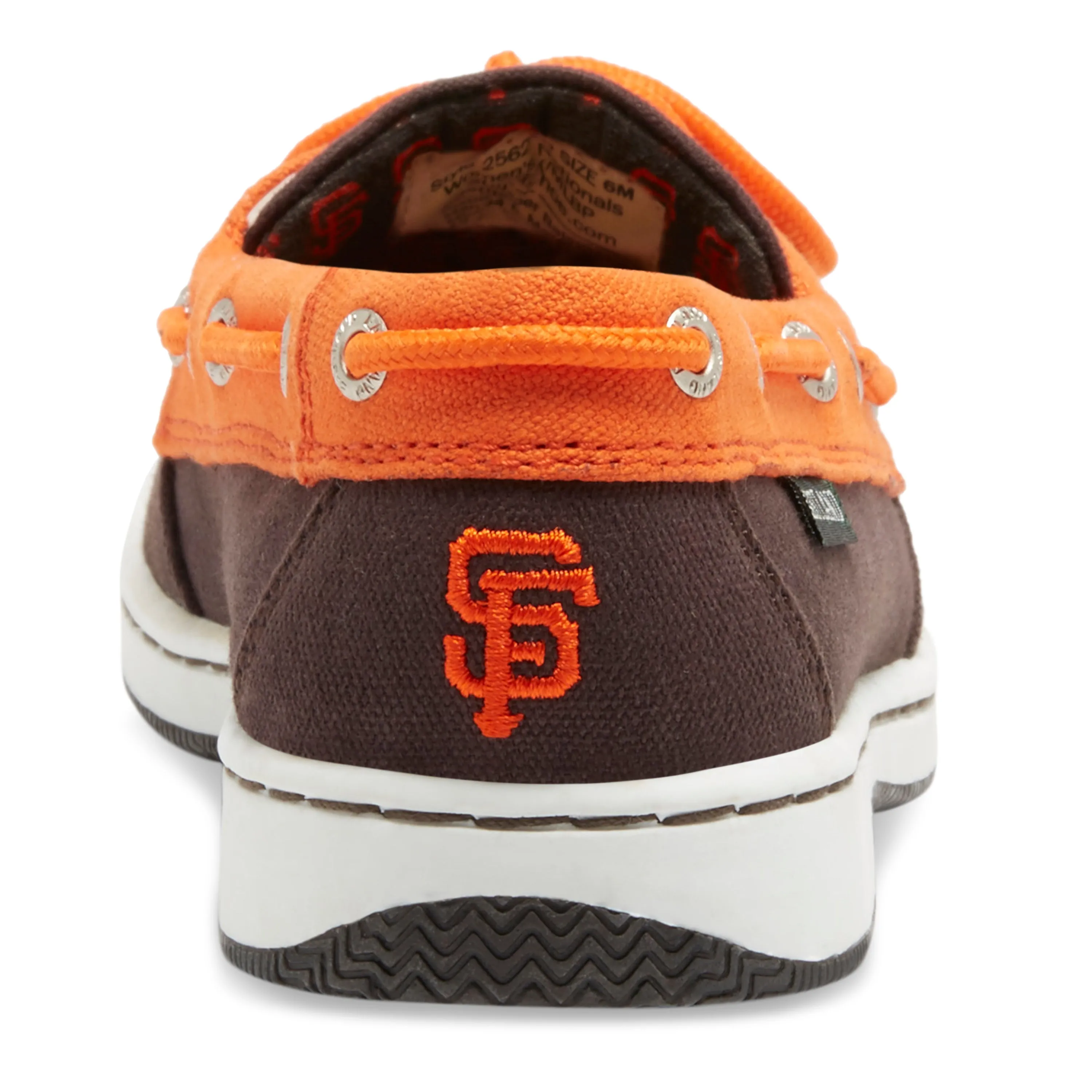 Women's Sunset MLB San Francisco Giants Canvas Boat Shoe